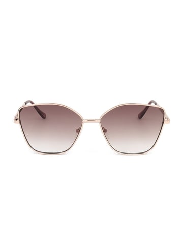 Calvin Klein Damskie okulary przeciwsłoneczne w kolorze różowozłoto-brązowym