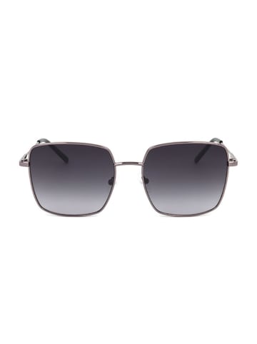 Calvin Klein Damen-Sonnenbrille in Silber/ Grau