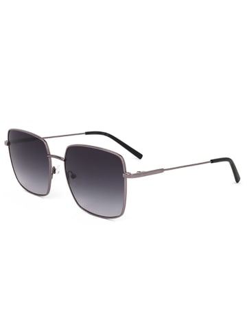 Calvin Klein Damen-Sonnenbrille in Silber/ Grau