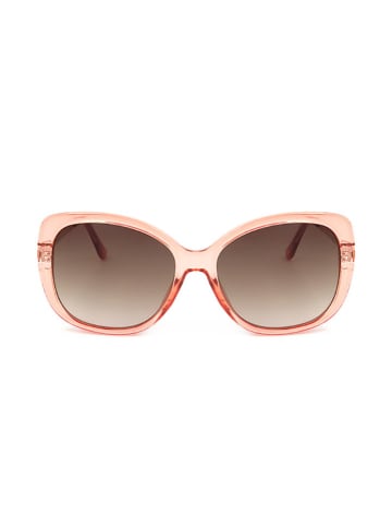 Calvin Klein Damen-Sonnenbrille in Rosa/ Braun