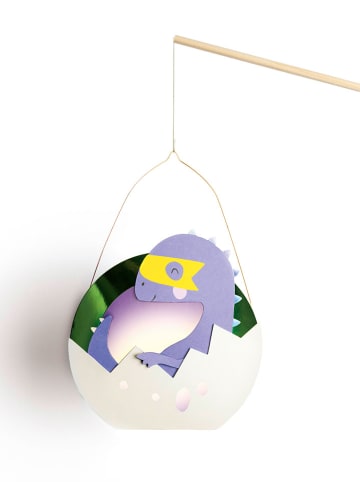 folia PAPER Lantaarn-knutselset "Super Dinos" meerkleurig