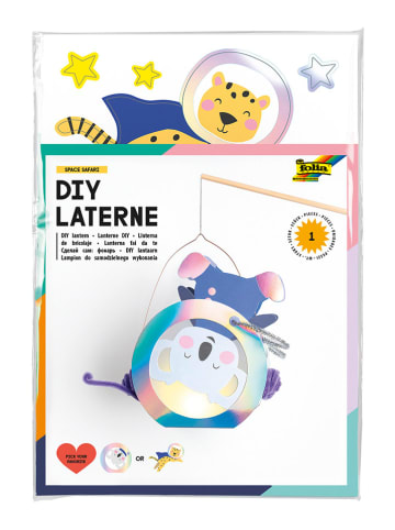 Folia Lantaarn-knutselset "Space Safari" meerkleurig