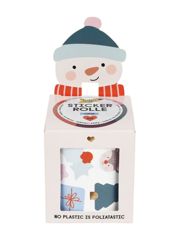 folia PAPER Stickerrol "Winter" meerkleurig