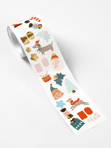 folia PAPER Stickerrolle "Winter" in Bunt