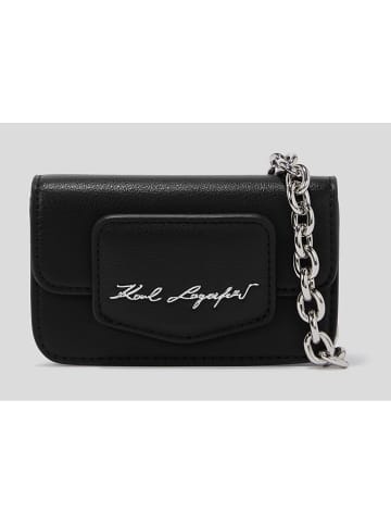 Karl Lagerfeld Umhängetasche in Schwarz - (B)7,5 x (H)12 x (T)4 cm