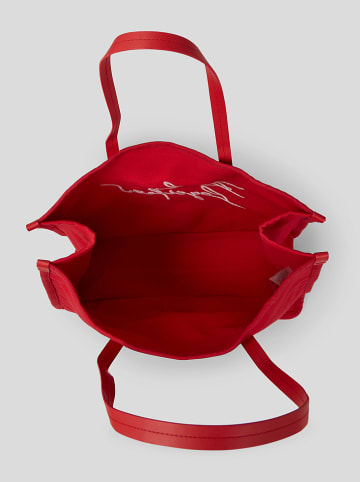 Karl Lagerfeld Shopper in Rot - (B)36 x (H)40 x (T)16 cm