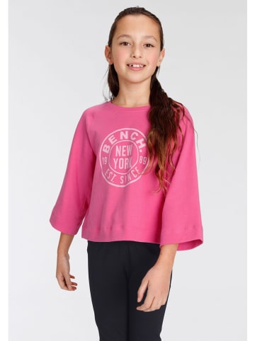Bench Koszulka "New York" w kolorze różowym