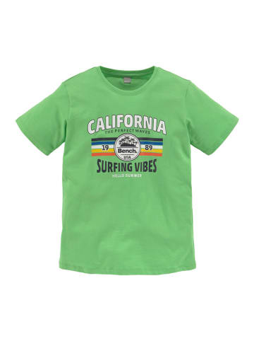 Bench Shirt "Surfing Vibes" groen
