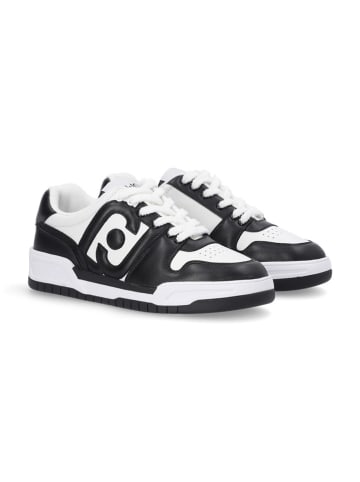 Liu Jo Leren sneakers zwart/wit