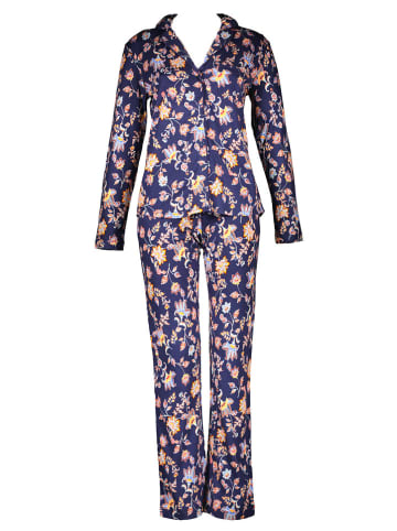 Pyjama donkerblauw/meerkleurig