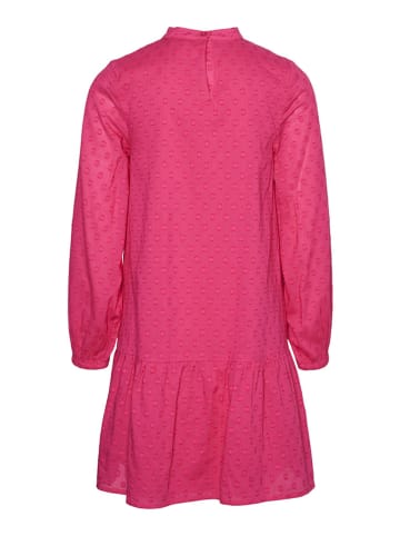 Vero Moda Girl Sukienka "Dotty" w kolorze różowym