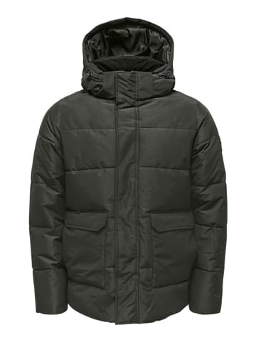 ONLY & SONS Steppjacke "Carl" in Anthrazit
