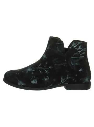 Think! Leder-Boots in Schwarz