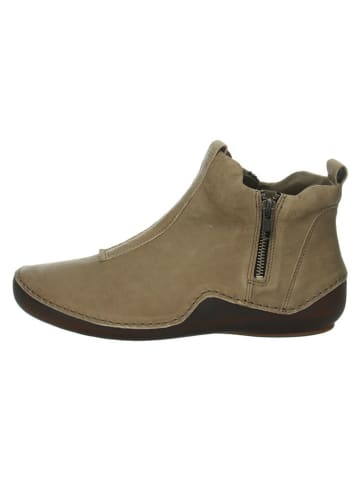 Think! Leder-Boots in Beige