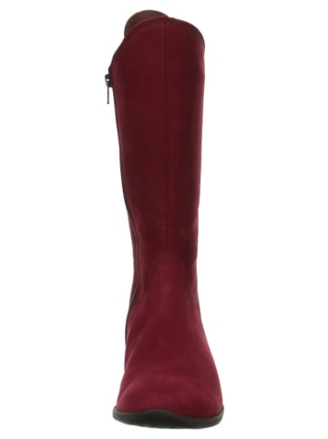 Think! Leder-Stiefel "Spaut" in Bordeaux