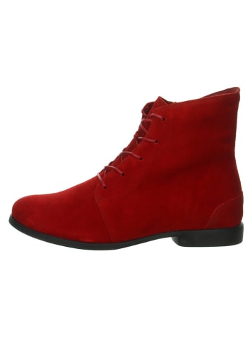 Think! Leder-Boots in Rot