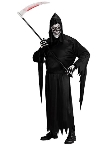 Carnival Party 3-częściowy kostium "Grim reaper" w kolorze czarnym