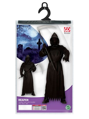 Carnival Party 2-delig kostuum "REAPER" zwart