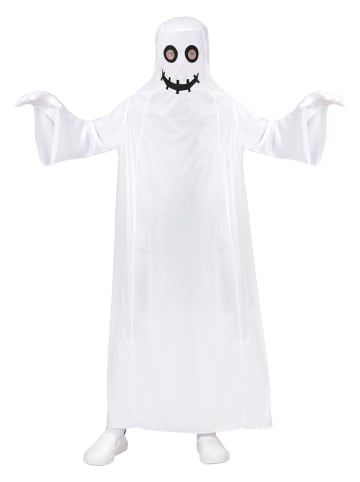 Poncho kostiumowe w kolorze białym