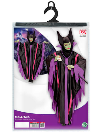 Widmann 2-częściowy kostium "MALEFIZIA" w kolorze czarno-fioletowym