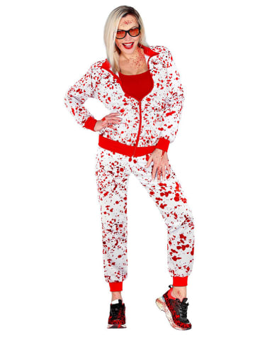 Widmann 2-częściowy kostium w kolorze czerwono-białym