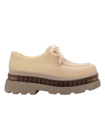 Melissa Schnürschuhe in Beige