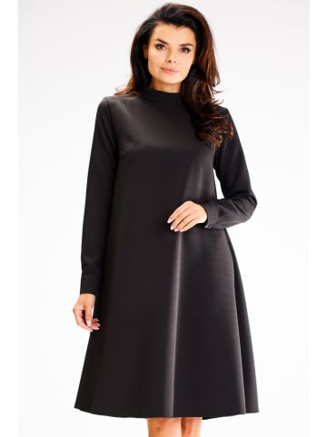 Awama Kleid in Schwarz