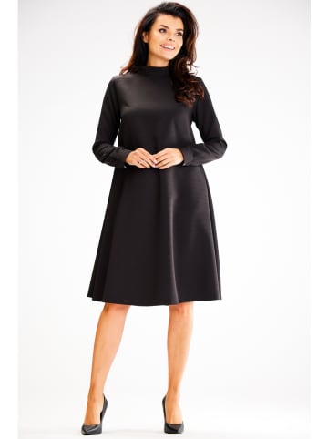 Awama Kleid in Schwarz