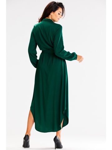 Awama Sukienka w kolorze zielonym