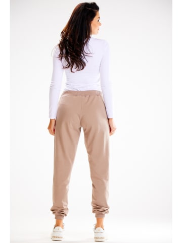 Awama Sweatbroek beige