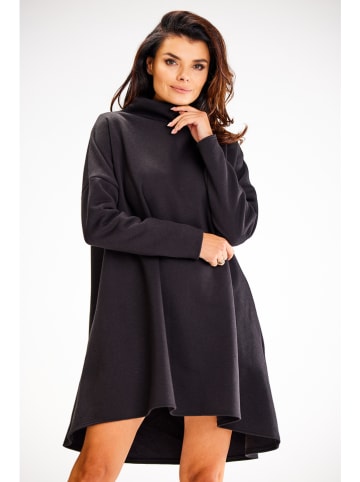Awama Kleid in Schwarz