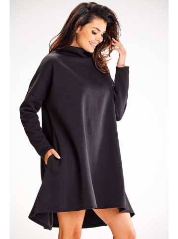 Awama Kleid in Schwarz