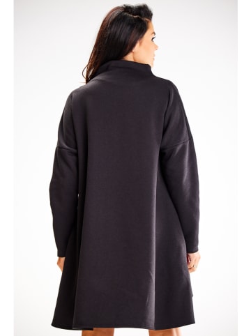 Awama Kleid in Schwarz