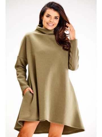 Awama Sukienka w kolorze khaki