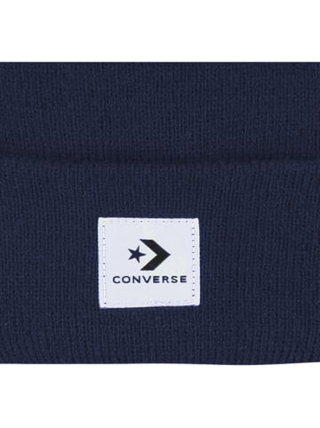 Converse 2tlg. Set: Beanie und Handschuhe "Cold Weather" in Dunkelblau
