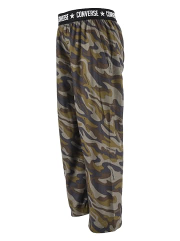 Converse Spodnie piżamowe w kolorze khaki