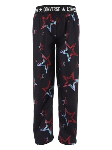 Converse Spodnie piżamowe w kolorze czarnym