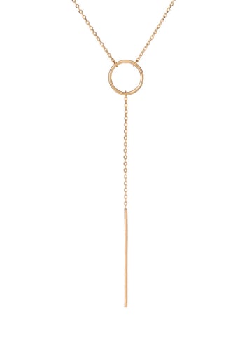 Ania Kruk Złoty naszyjnik z elementem ozdobnym - dł. 43 cm