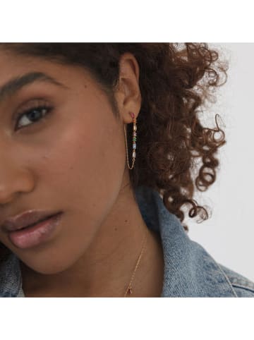 Ania Kruk Vergold. Ohrstecker mit Edelsteinen