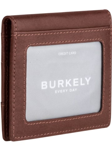 Burkely Leder-Kartenetui "Suburb Seth" in Braun - (B)10,5 x (H)10 x (T)1 cm