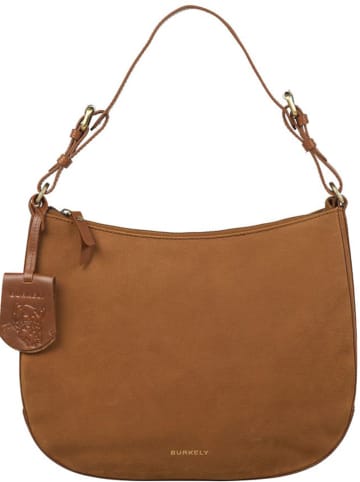 Burkely Leren schoudertas "Soul Sem" cognac - (B)32 x (H)24 x (D)9 cm