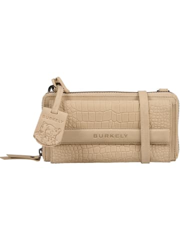 Burkely Leren smartphonetas "Casual Carly" beige - (B)20 x (H)11 x (D)3 cm