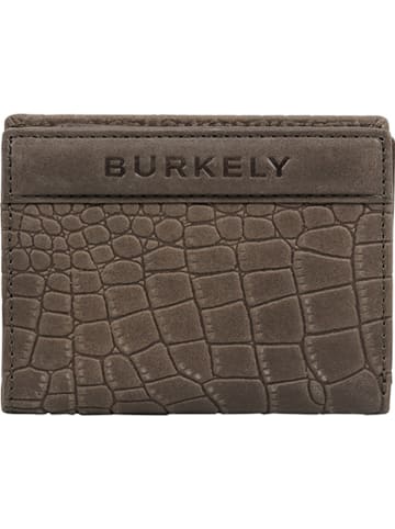 Burkely Leder-Geldbörse "Casual Carly" in Grau - (B)11 x (H)8 x (T)2 cm