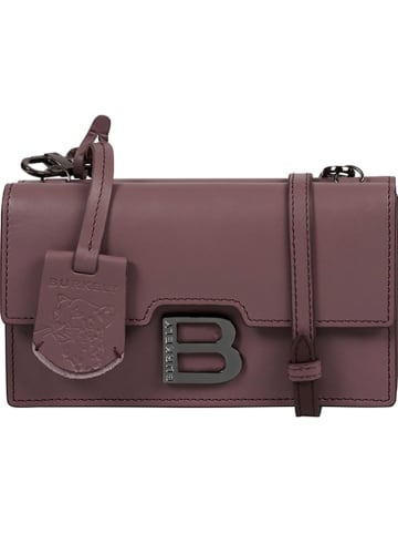 Burkely Skórzana torebka w kolorze fioletowym na telefon - 17 x 5,5 x 9,5 cm
