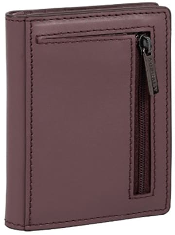 Burkely Leren portemonnee "Modest Meghan" paars - (B)8 x (H)10 x (D)1,5 cm