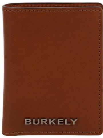 Burkely Leder-Geldbörse "Modest Meghan" in Cognac - (B)8 x (H)10 x (T)1,5 cm