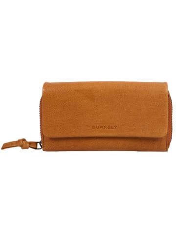 Burkely Leren portemonnee "Just Jolie" cognac - (B)18 x (H)10 x (D)4 cm