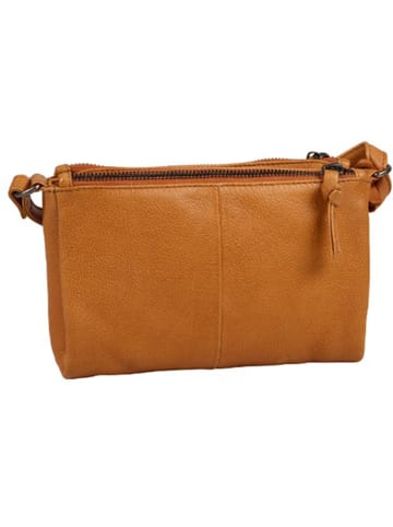 Burkely Leder-Umhängetasche "Just Jolie" in Cognac - (B)21 x (H)15 x (T)5 cm