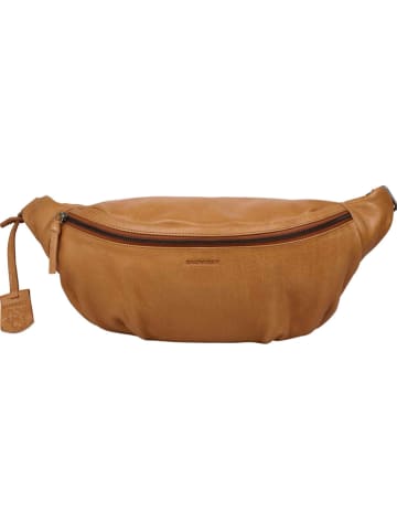 Burkely Skórzana saszetka "Just Jolie" w kolorze jasnobrązowym - 33 x 18 x 10 cm