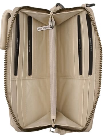 Burkely Leder-Handytasche "Just Jolie" in Creme - (B)11 x (H)17 x (T)3 cm